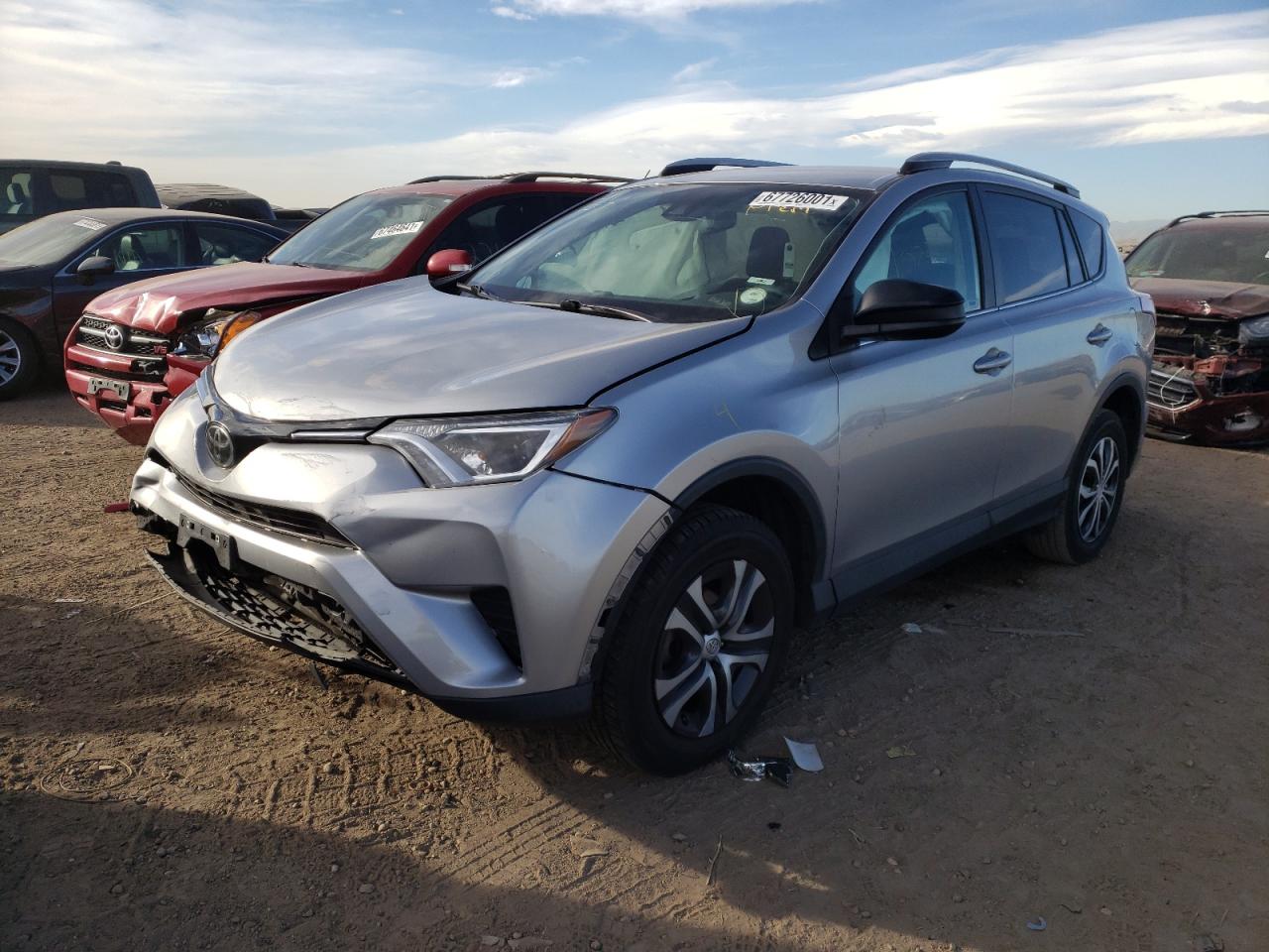 Photo 2 from auction – 2017 TOYOTA RAV4 LE with VIN 2T3BFREVXHW658030