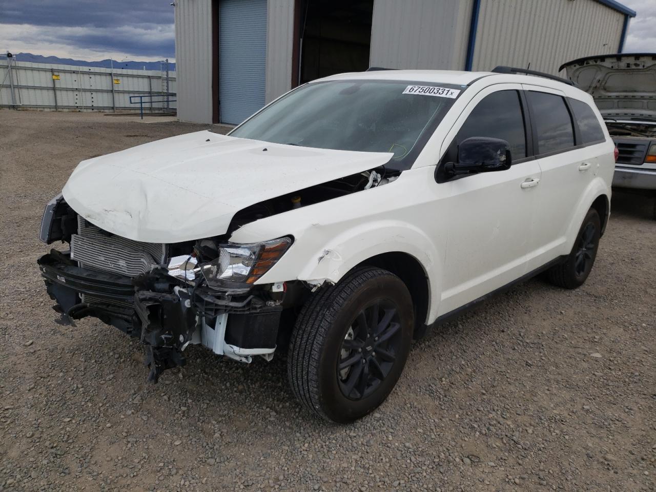 Photo 2 from auction – 2019 DODGE JOURNEY SE with VIN 3C4PDCBG4KT845700