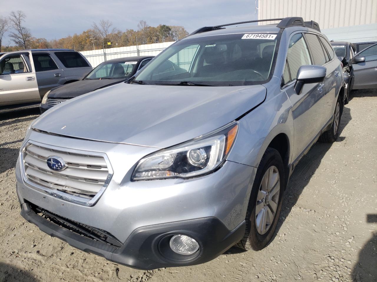 Photo 2 from auction – 2017 SUBARU OUTBACK 2. with VIN 4S4BSADC1H3271118