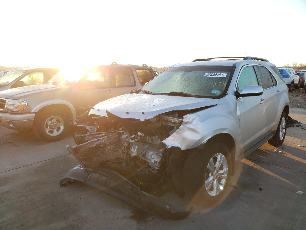 Photo 2 from auction – 2011 CHEVROLET EQUINOX LT with VIN 2GNALDEC6B1162266