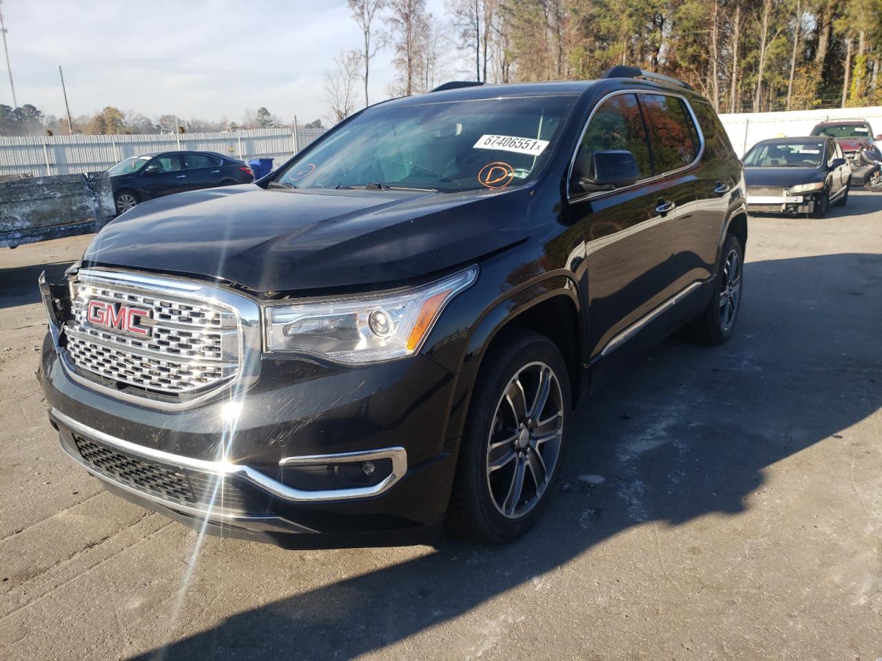 Photo 2 from auction – 2018 GMC ACADIA DEN with VIN 1GKKNPLS6JZ239960