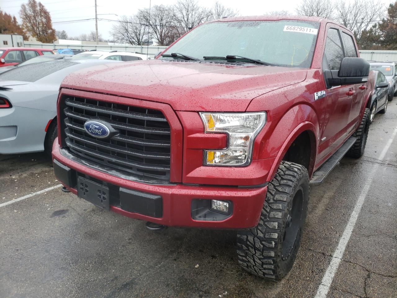 Photo 2 from auction – 2016 FORD F150 SUPER with VIN 1FTEW1EG6GKF93359