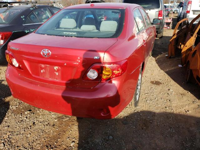 Photo 4 from auction – 2010 TOYOTA COROLLA BA with VIN 2T1BU4EE1AC313719