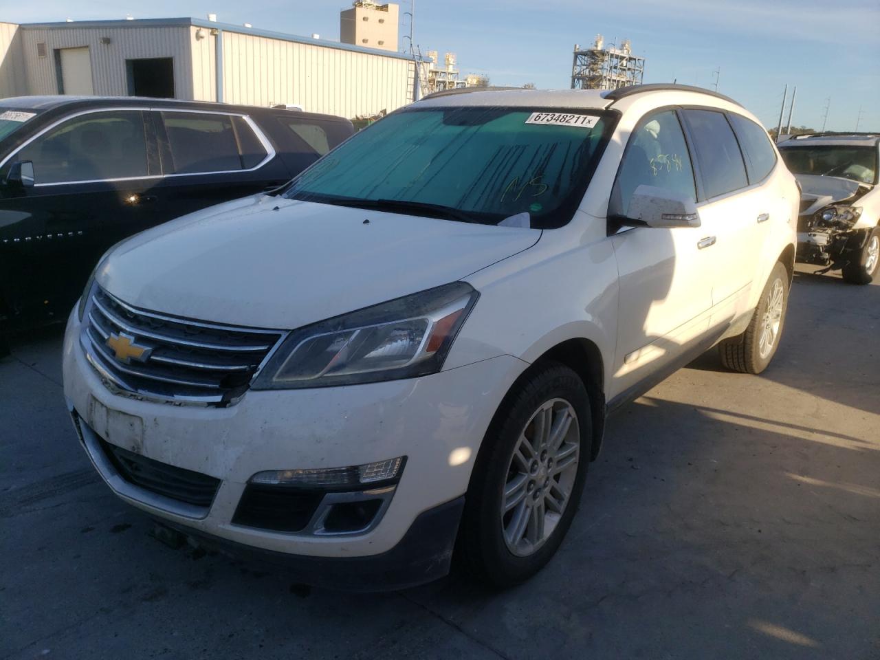 Photo 2 from auction – 2015 CHEVROLET TRAVERSE L with VIN 1GNKRGKD3FJ212344