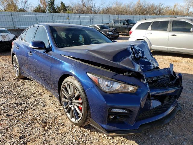 INFINITI Q50 RED SP 2017 with VIN JN1FV7AP1HM850369 - Photo from auction