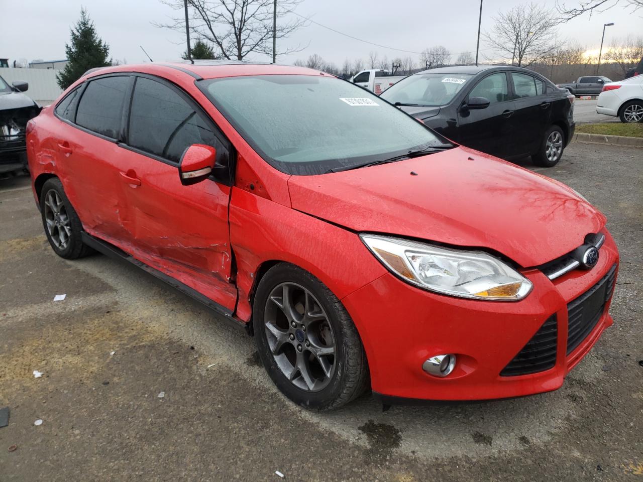 FORD FOCUS SE 2014 with VIN 1FADP3F27EL344461 - Photo from auction