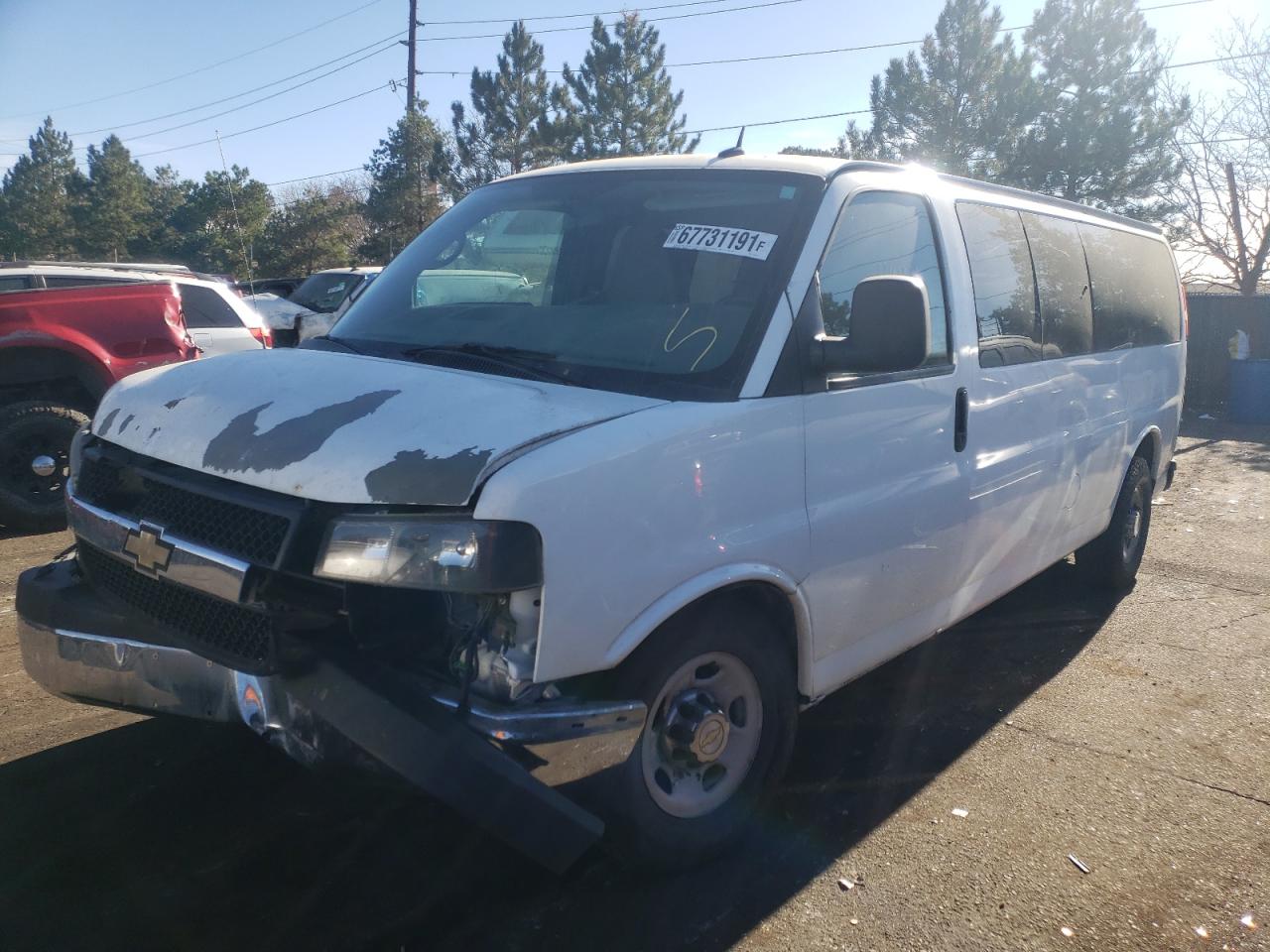 Photo 2 from auction – 2011 CHEVROLET EXPRESS G3 with VIN 1GAZG1FG2B1130106