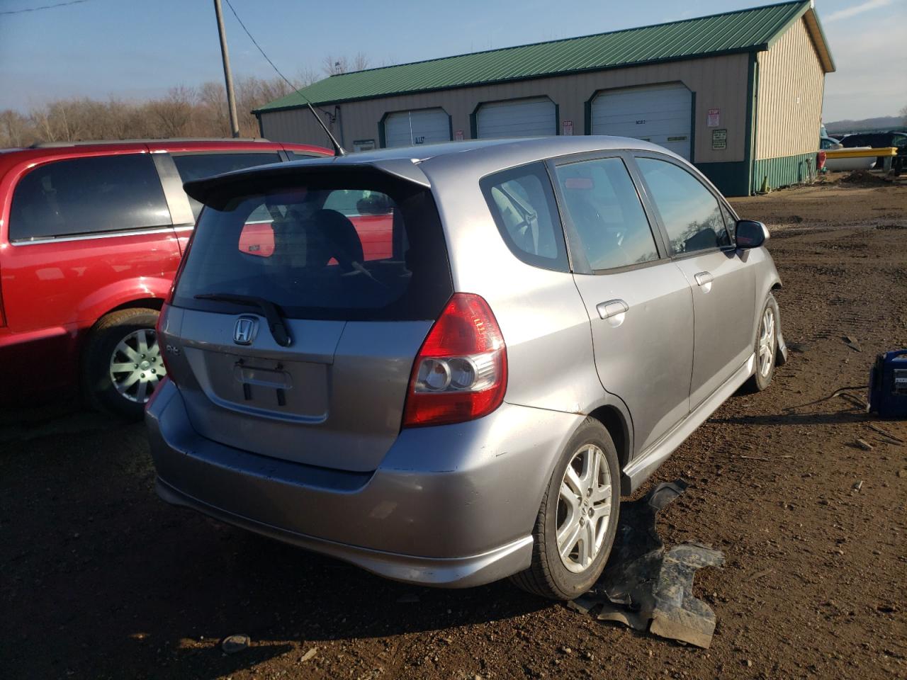Photo 4 from auction – 2007 HONDA FIT S with VIN JHMGD38697S047375