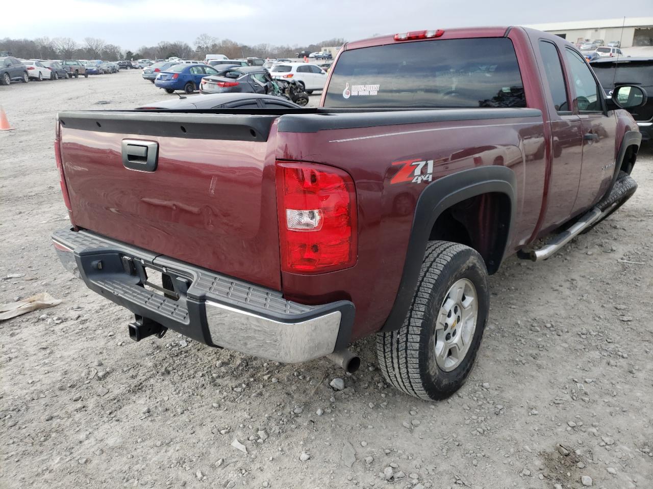 Photo 4 from auction – 2008 CHEVROLET SILVERADO with VIN 2GCEK190481199109