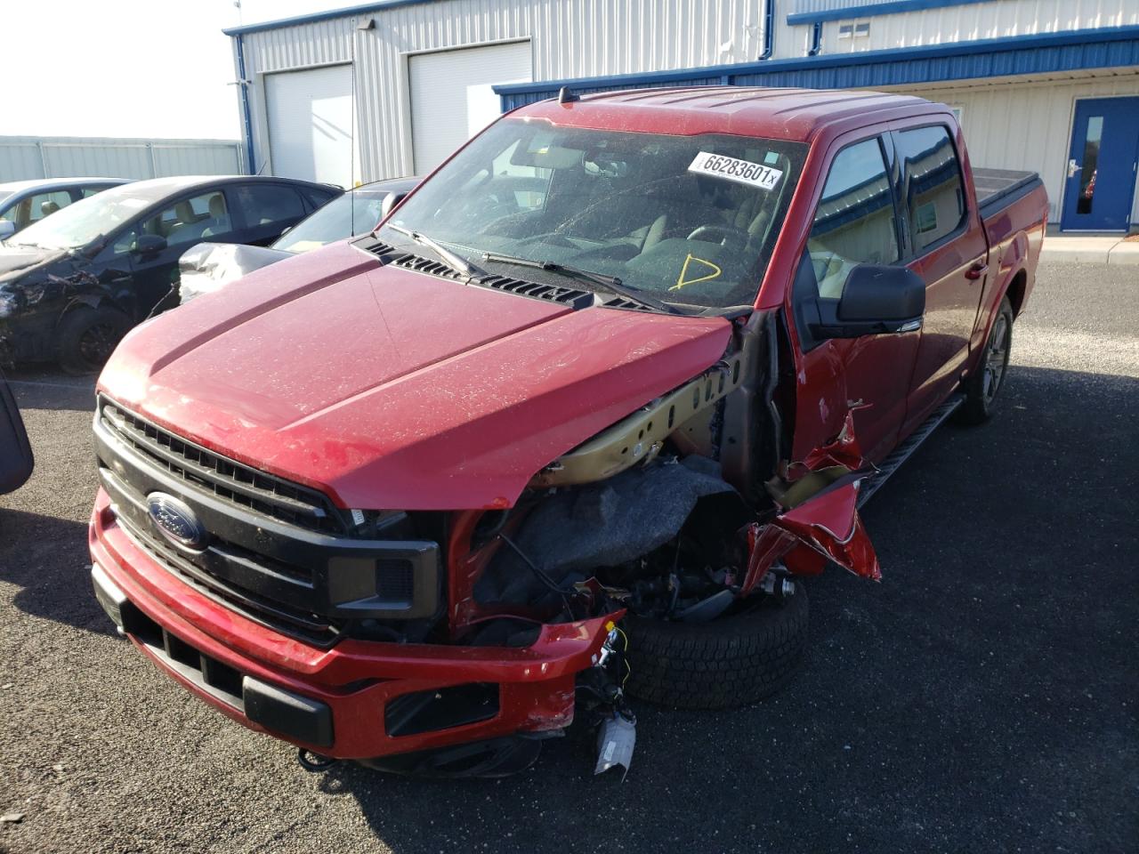 Photo 2 from auction – 2020 FORD F150 SUPER with VIN 1FTEW1E47LKF34661