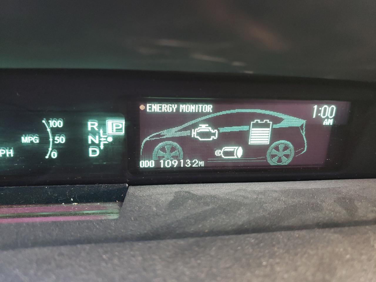 Photo 8 from auction – 2010 TOYOTA PRIUS with VIN JTDKN3DU6A0044577