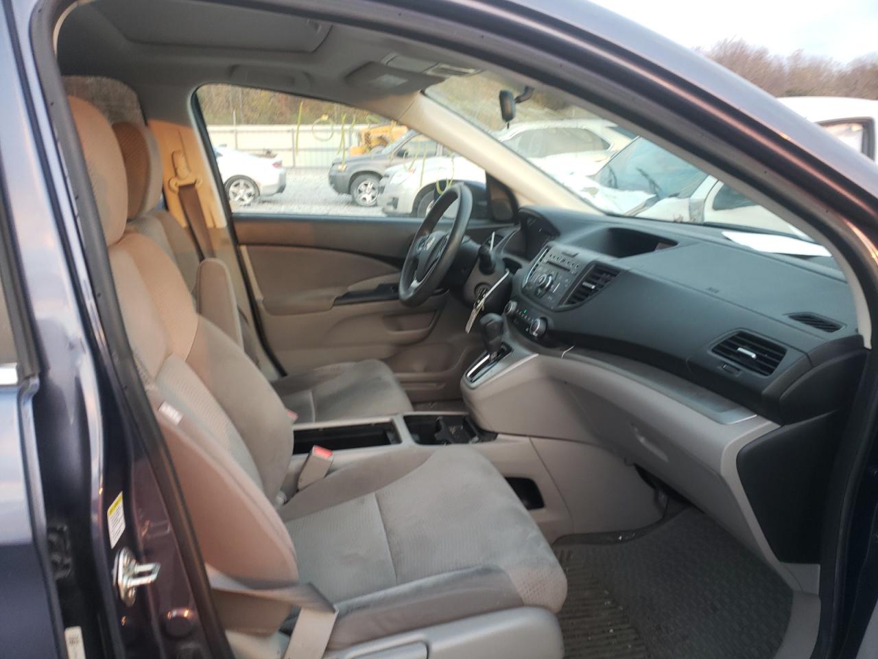 Photo 5 from auction – 2012 HONDA CR-V EX with VIN 5J6RM4H59CL068071