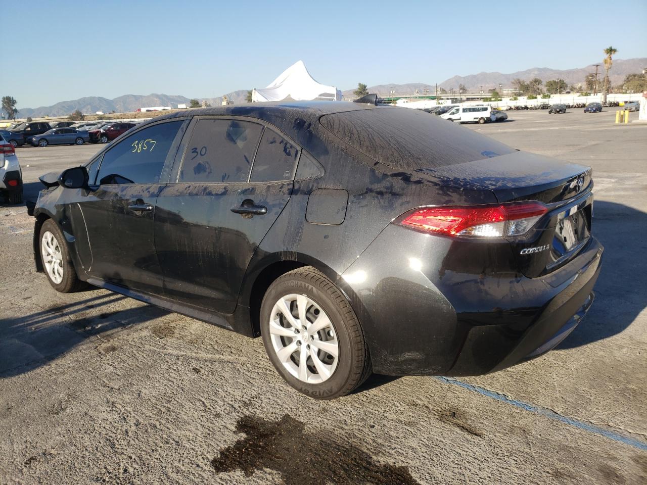 Photo 3 from auction – 2021 TOYOTA COROLLA LE with VIN JTDEPMAE0MJ168532