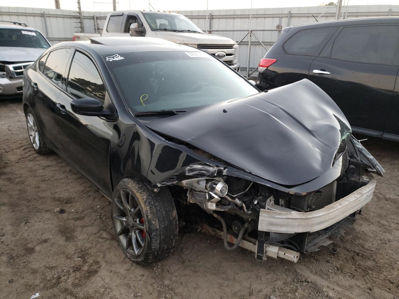 DODGE DART SXT 2014 with VIN 1C3CDFBB6ED672992 - Photo from auction