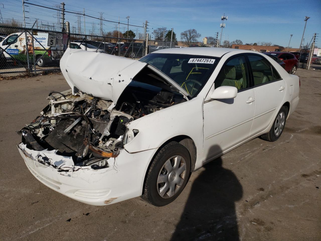 Photo 2 from auction – 2002 TOYOTA CAMRY LE with VIN 4T1BE32K22U067118