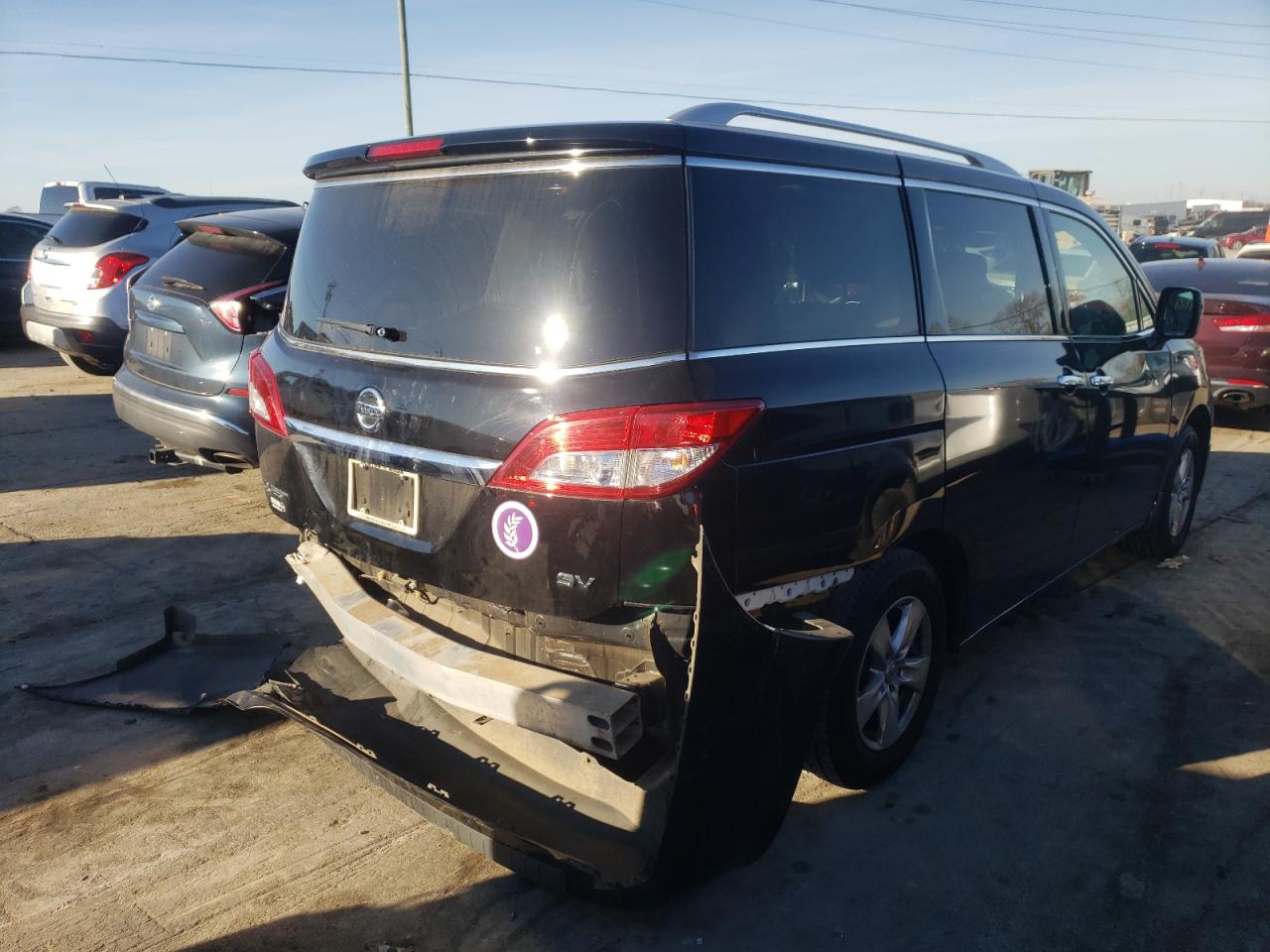 Photo 4 from auction – 2016 NISSAN QUEST S with VIN JN8AE2KP4G9152756
