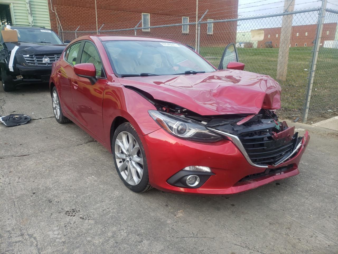 MAZDA MAZDA3 GRA 2014 with VIN JM1BM1M33E1103907 - Photo from auction