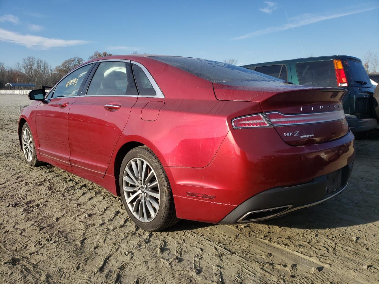 Photo 3 from auction – 2017 LINCOLN MKZ HYBRID with VIN 3LN6L5LU7HR602995