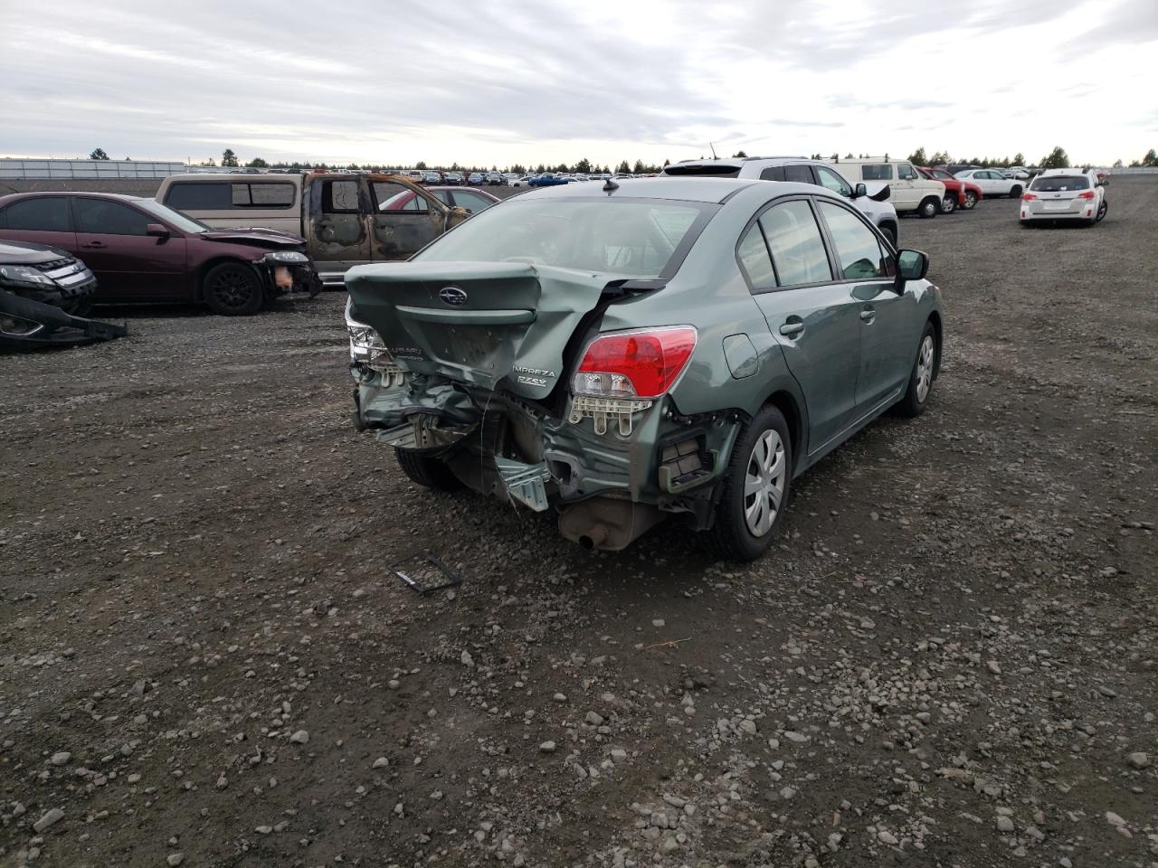 Photo 4 from auction – 2014 SUBARU IMPREZA with VIN JF1GJAA65EH021302