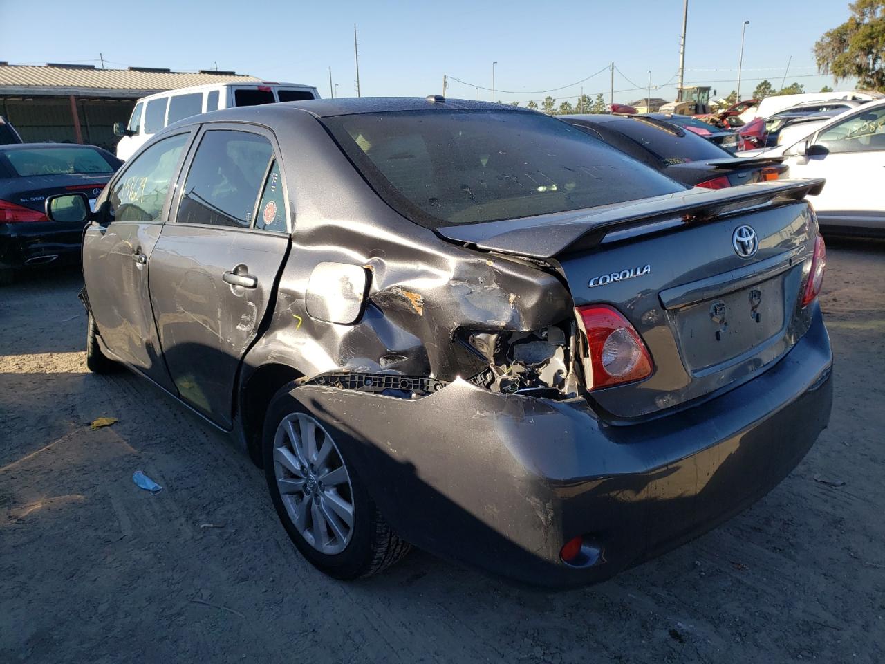 Photo 3 from auction – 2009 TOYOTA COROLLA BA with VIN JTDBL40EX99073162
