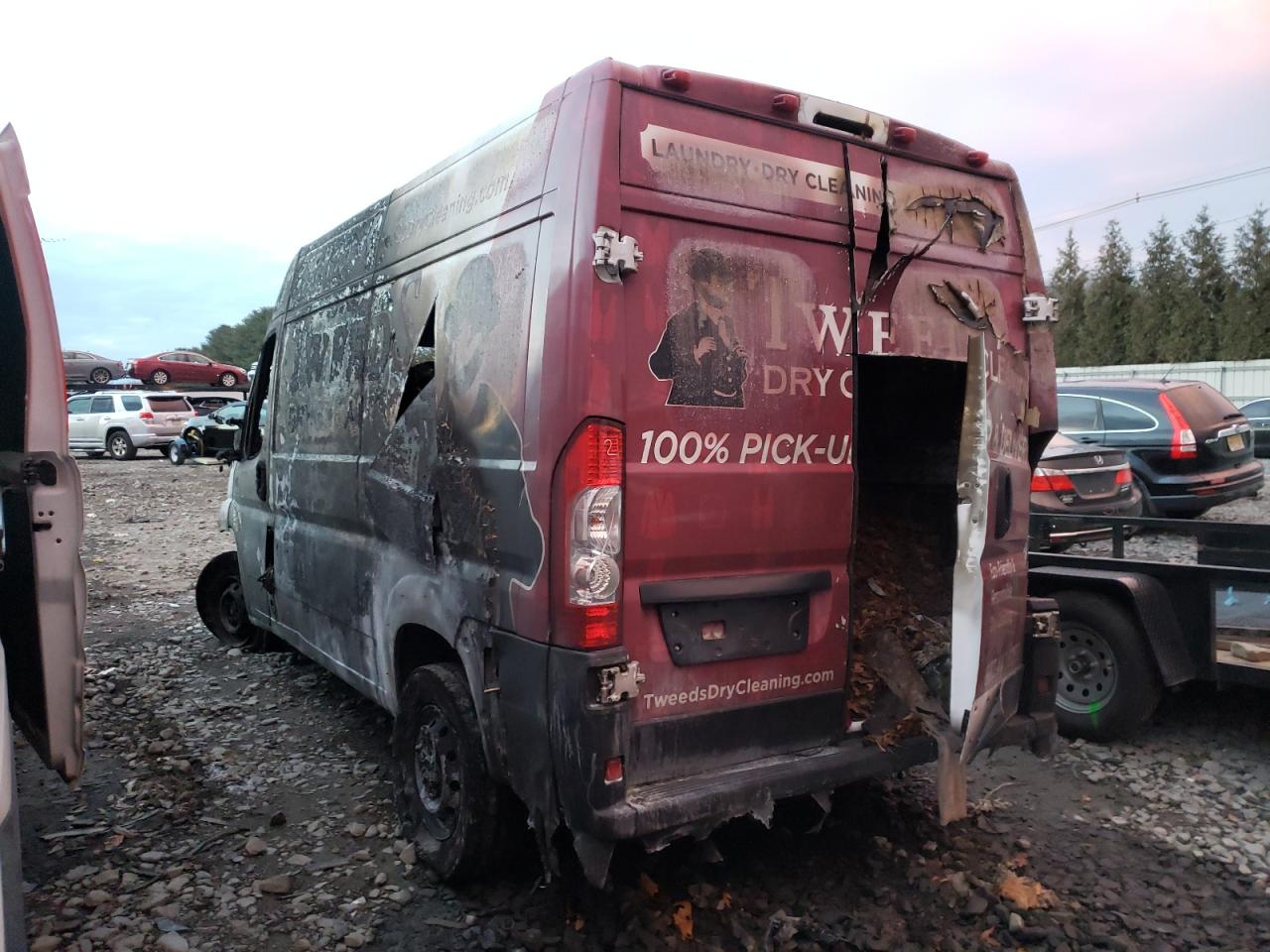 Photo 3 from auction – 2020 RAM PROMASTER with VIN 3C6TRVCG0LE111062