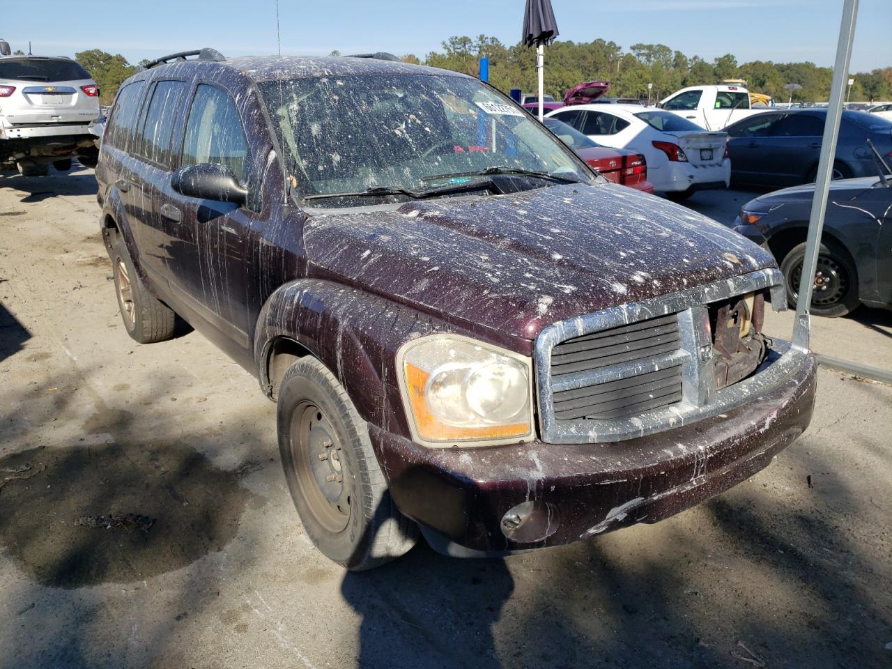 DODGE DURANGO SL 2005 with VIN 1D4HD48N05F600992 - Photo from auction
