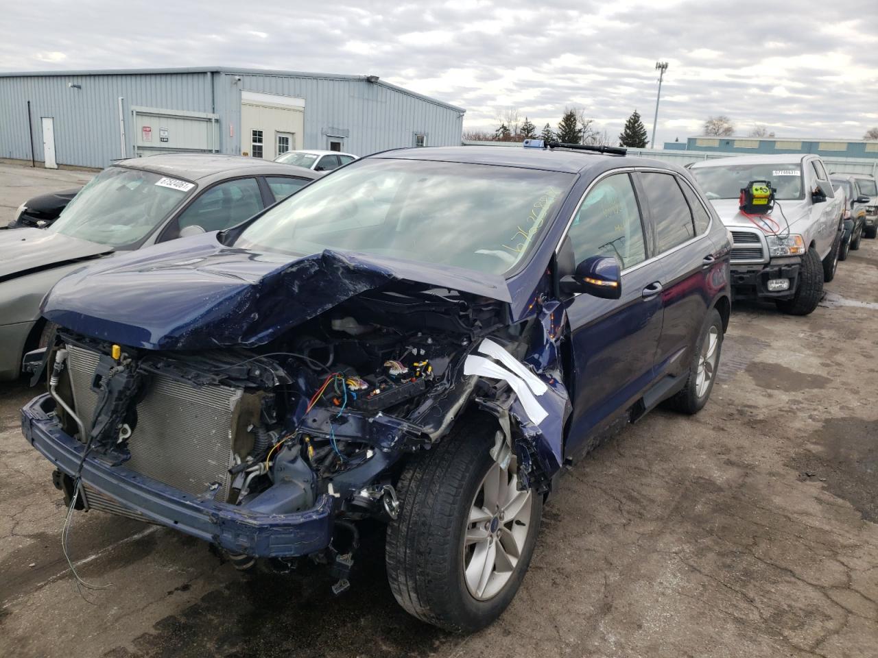Photo 2 from auction – 2016 FORD EDGE SEL with VIN 2FMPK4J91GBC06137