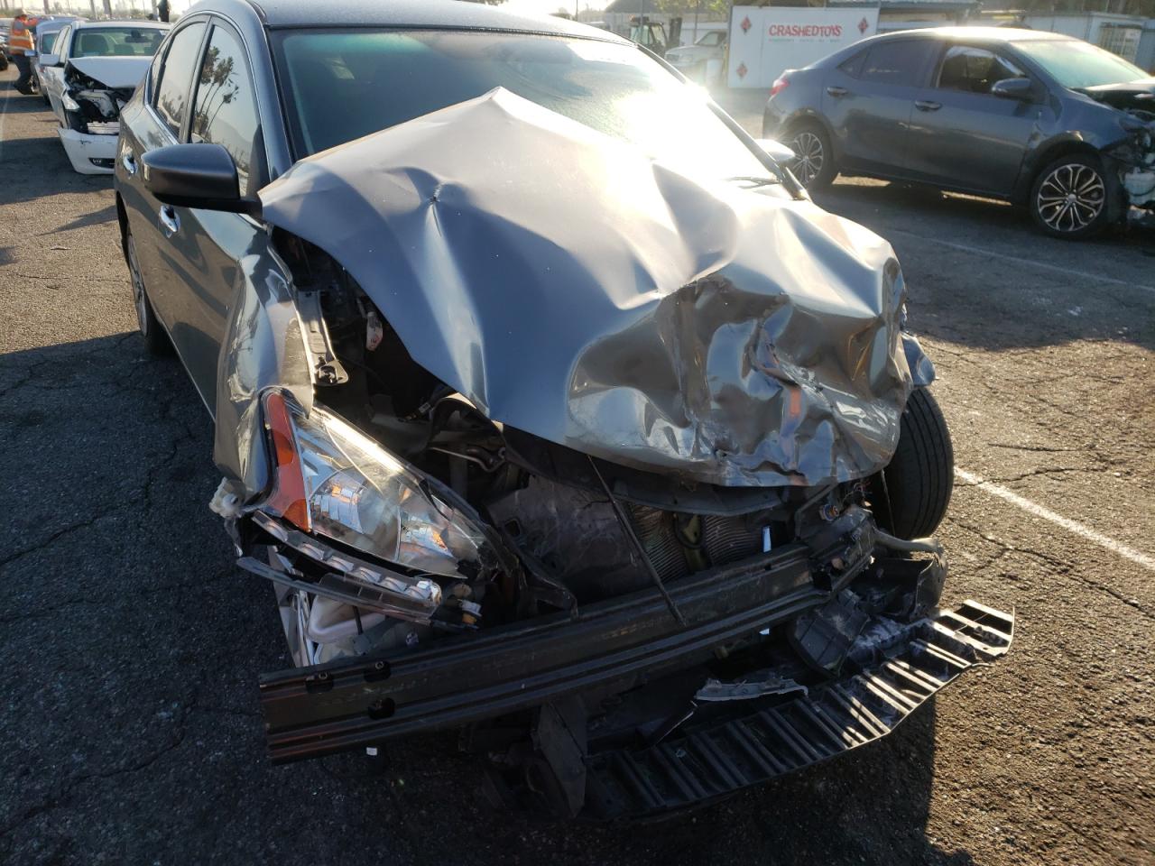 Photo 9 from auction – 2015 NISSAN SENTRA S with VIN 3N1AB7AP1FY311666