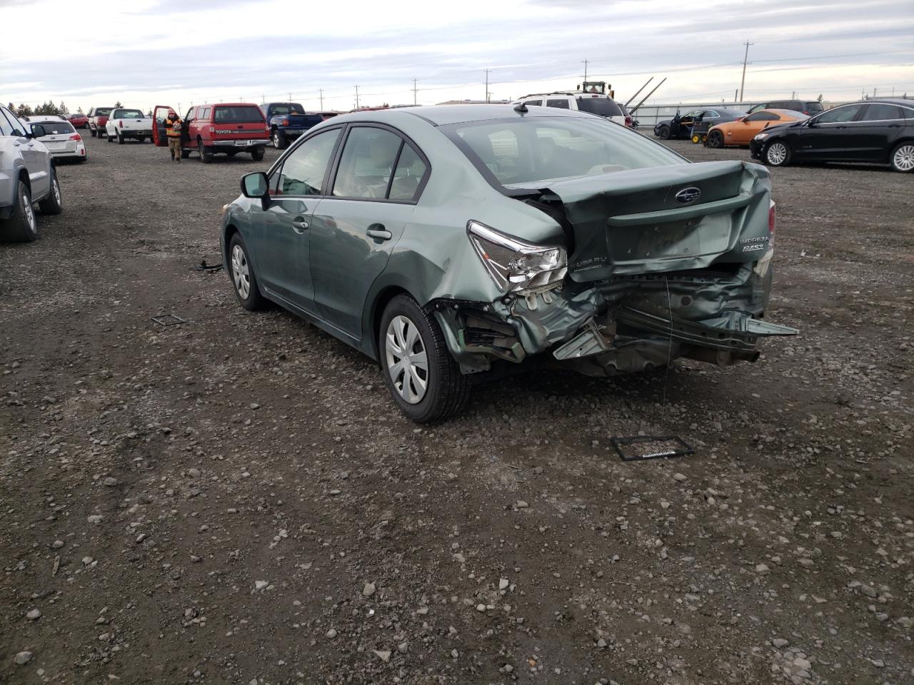 Photo 3 from auction – 2014 SUBARU IMPREZA with VIN JF1GJAA65EH021302