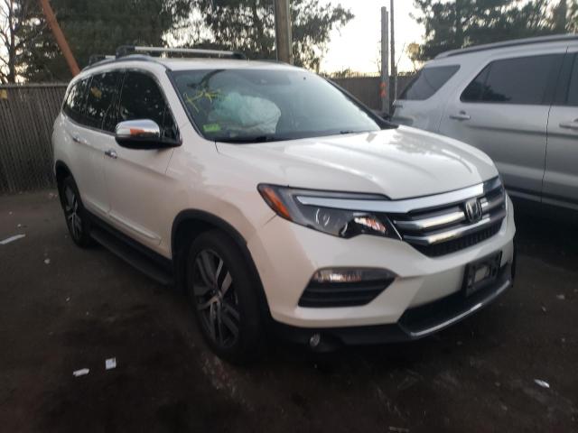 HONDA PILOT ELIT 2018 with VIN 5FNYF6H09JB019500 - Photo from auction