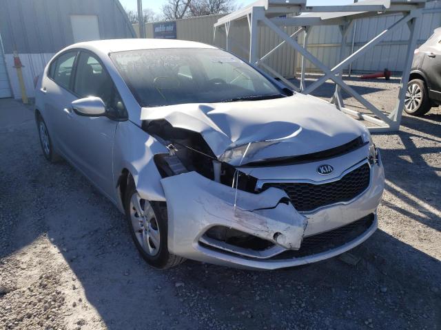 KIA FORTE LX 2015 with VIN KNAFK4A60F5436287 - Photo from auction