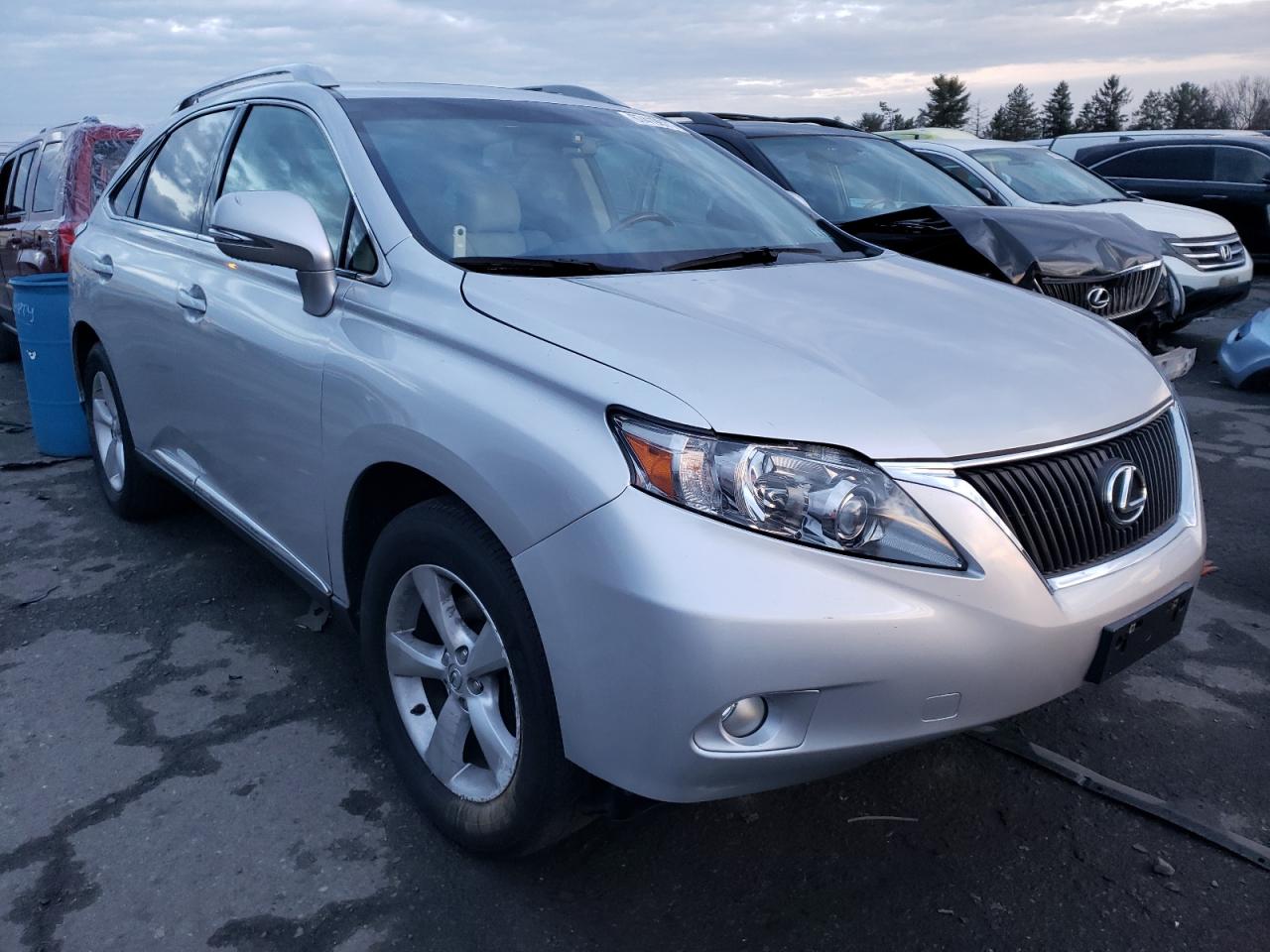 LEXUS RX 350 2010 with VIN 2T2BK1BA2AC025600 - Photo from auction