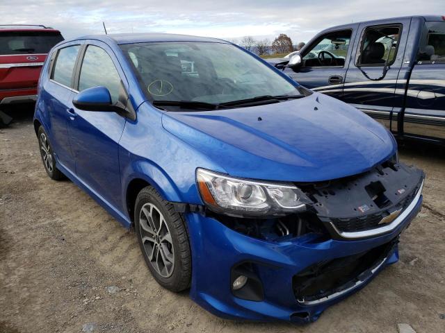 CHEVROLET SONIC LT 2018 with VIN 1G1JD6SB6J4110080 - Photo from auction