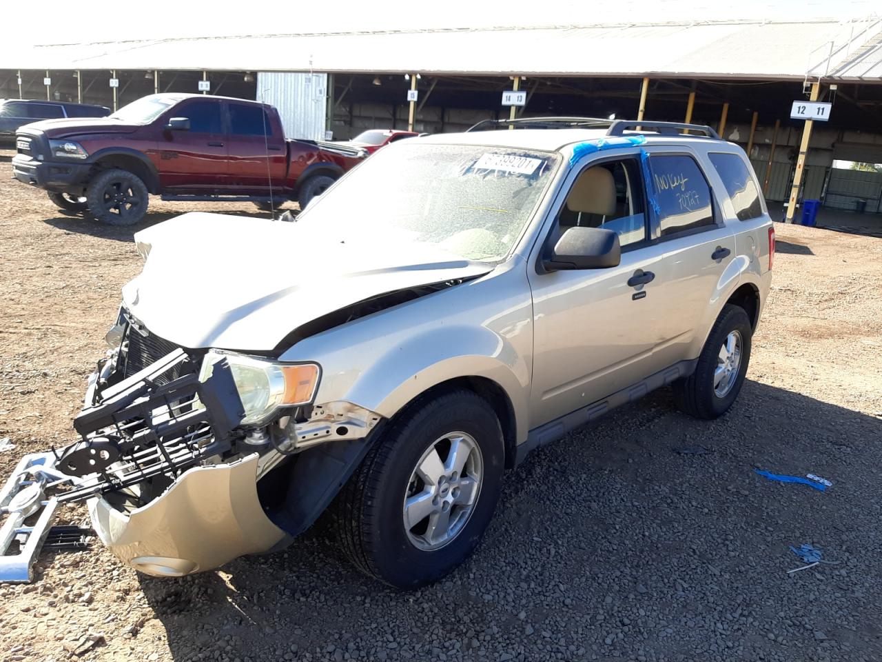 Photo 2 from auction – 2011 FORD ESCAPE XLT with VIN 1FMCU0DGXBKB59782