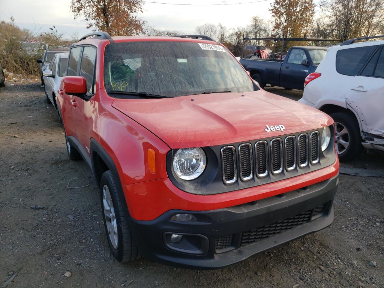 JEEP RENEGADE L 2018 with VIN ZACCJBBB4JPH11782 - Photo from auction