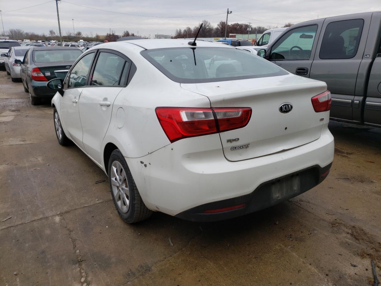 Photo 3 from auction – 2013 KIA RIO LX with VIN KNADM4A35D6308206