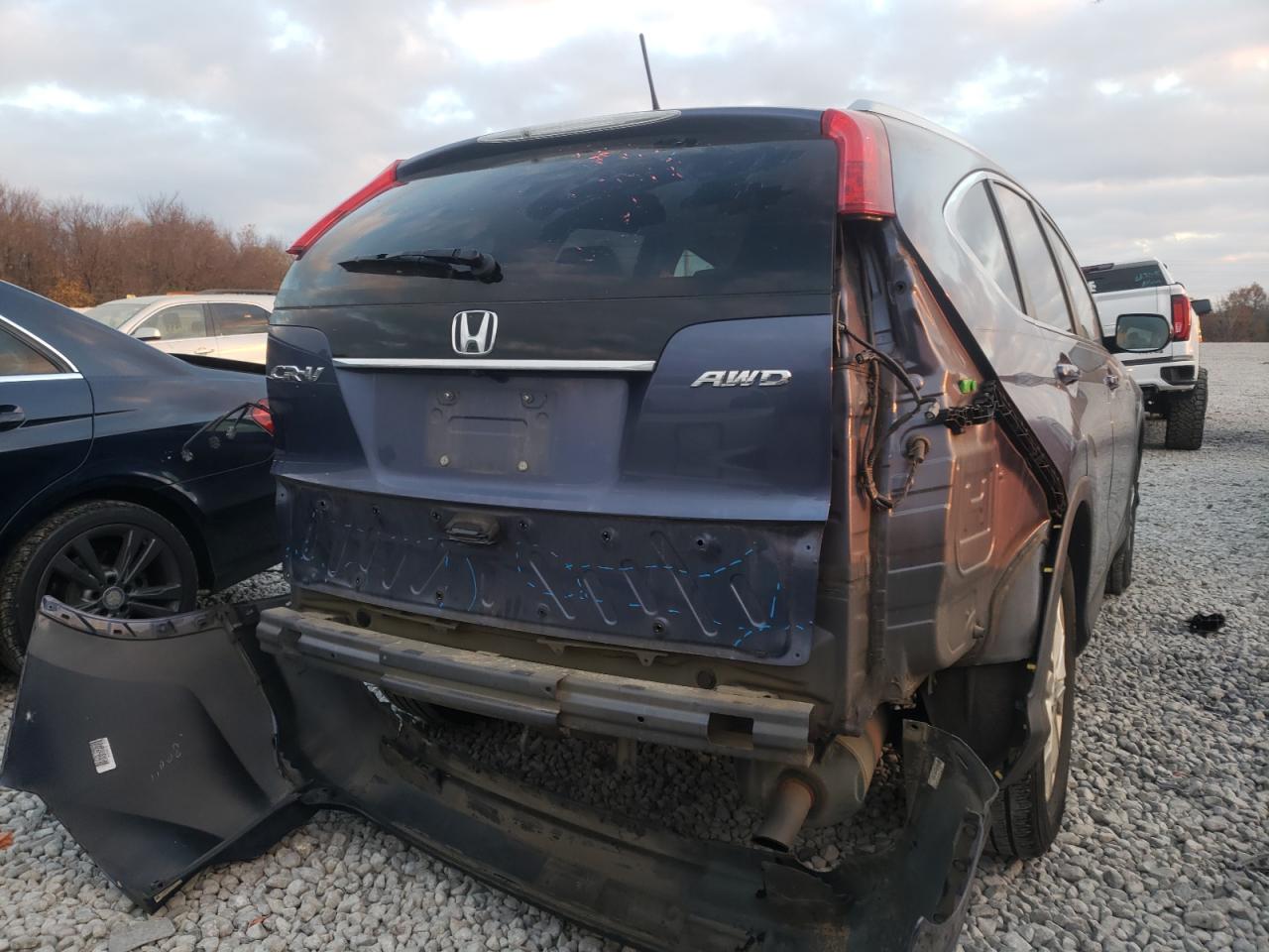 Photo 9 from auction – 2012 HONDA CR-V EX with VIN 5J6RM4H59CL068071