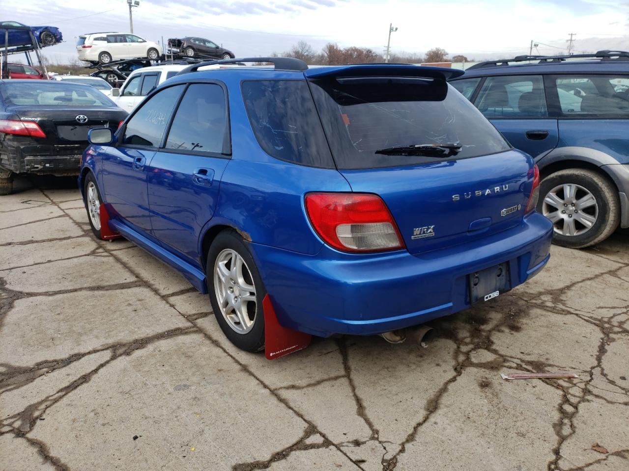 Photo 3 from auction – 2003 SUBARU IMPREZA WR with VIN JF1GG29663G805628