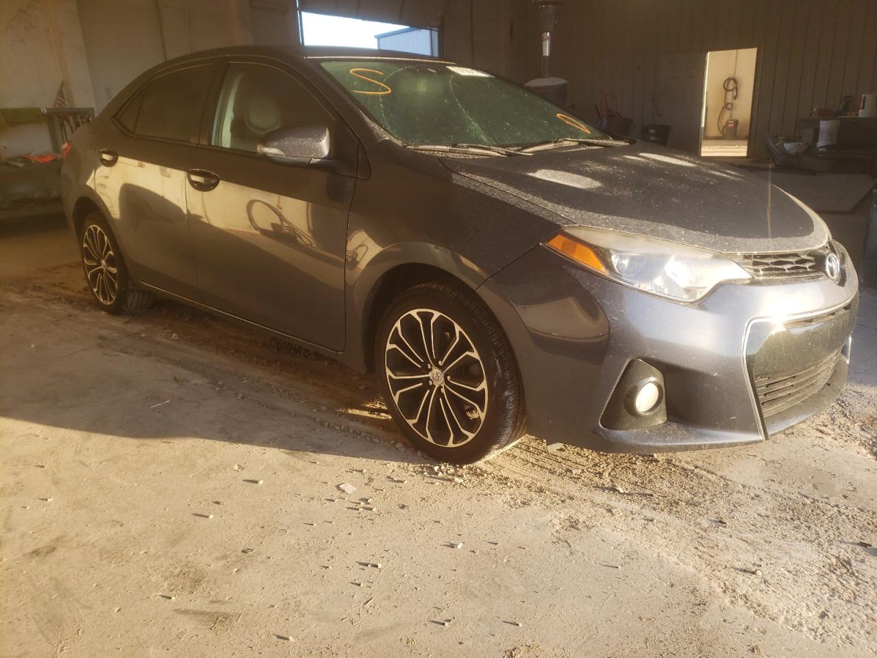 TOYOTA COROLLA L 2014 with VIN 2T1BURHE2EC041762 - Photo from auction