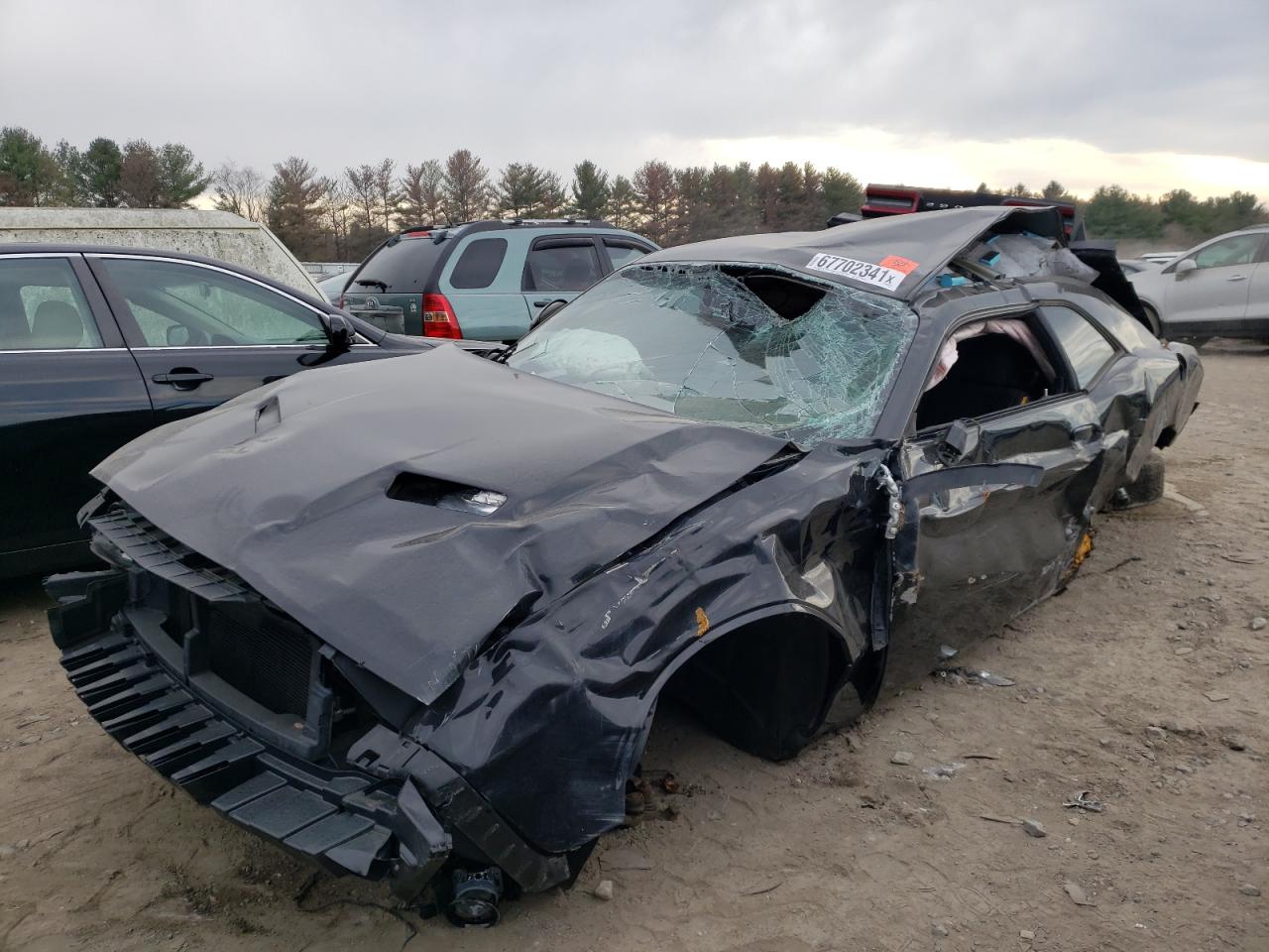 Photo 2 from auction – 2016 DODGE CHALLENGER with VIN 2C3CDZAG4GH107435