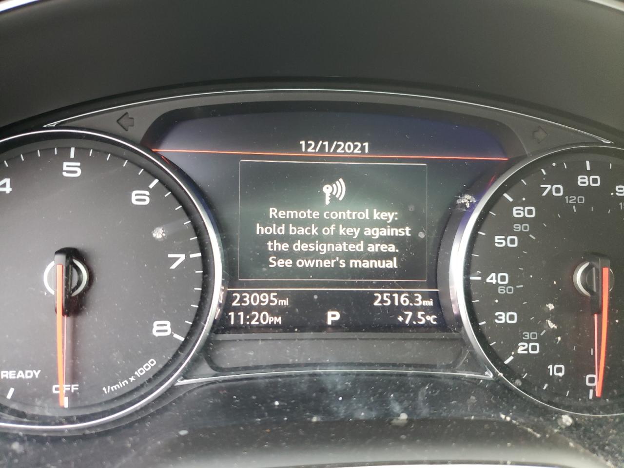 Photo 8 from auction – 2018 AUDI Q7 PREMIUM with VIN WA1AAAF73JD037415