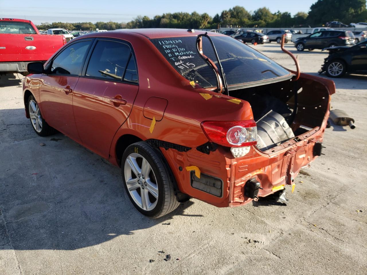 Photo 3 from auction – 2013 TOYOTA COROLLA BA with VIN 2T1BU4EE3DC098137