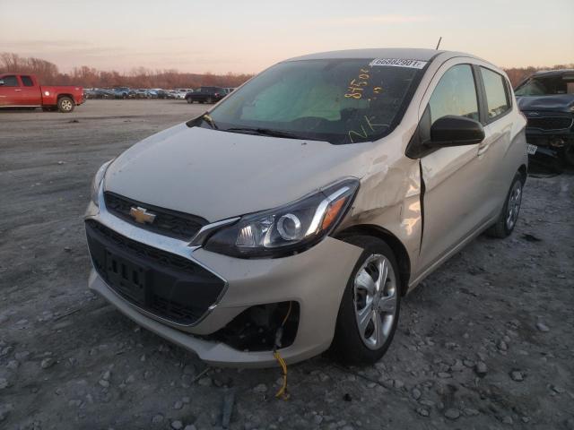 Photo 2 from auction – 2020 CHEVROLET SPARK LS with VIN KL8CB6SA6LC409809
