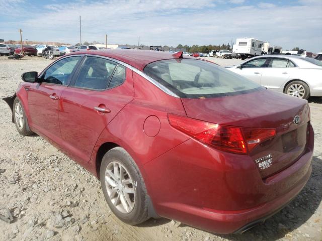 Photo 3 from auction – 2013 KIA OPTIMA LX with VIN 5XXGM4A72DG220377