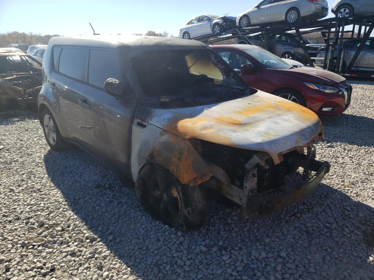 KIA SOUL 2018 with VIN KNDJN2A24J7599690 - Photo from auction