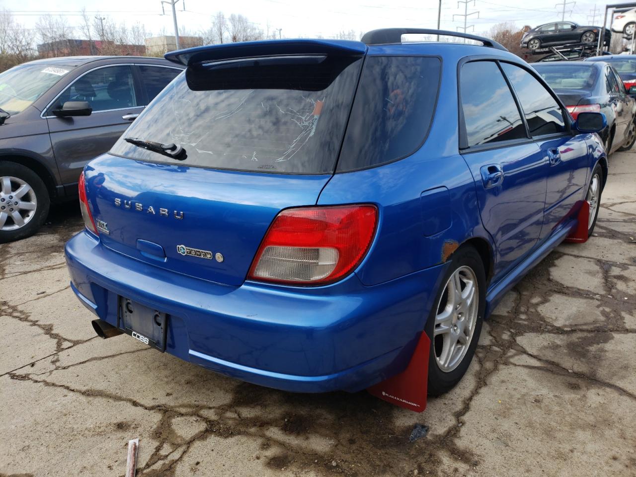 Photo 4 from auction – 2003 SUBARU IMPREZA WR with VIN JF1GG29663G805628