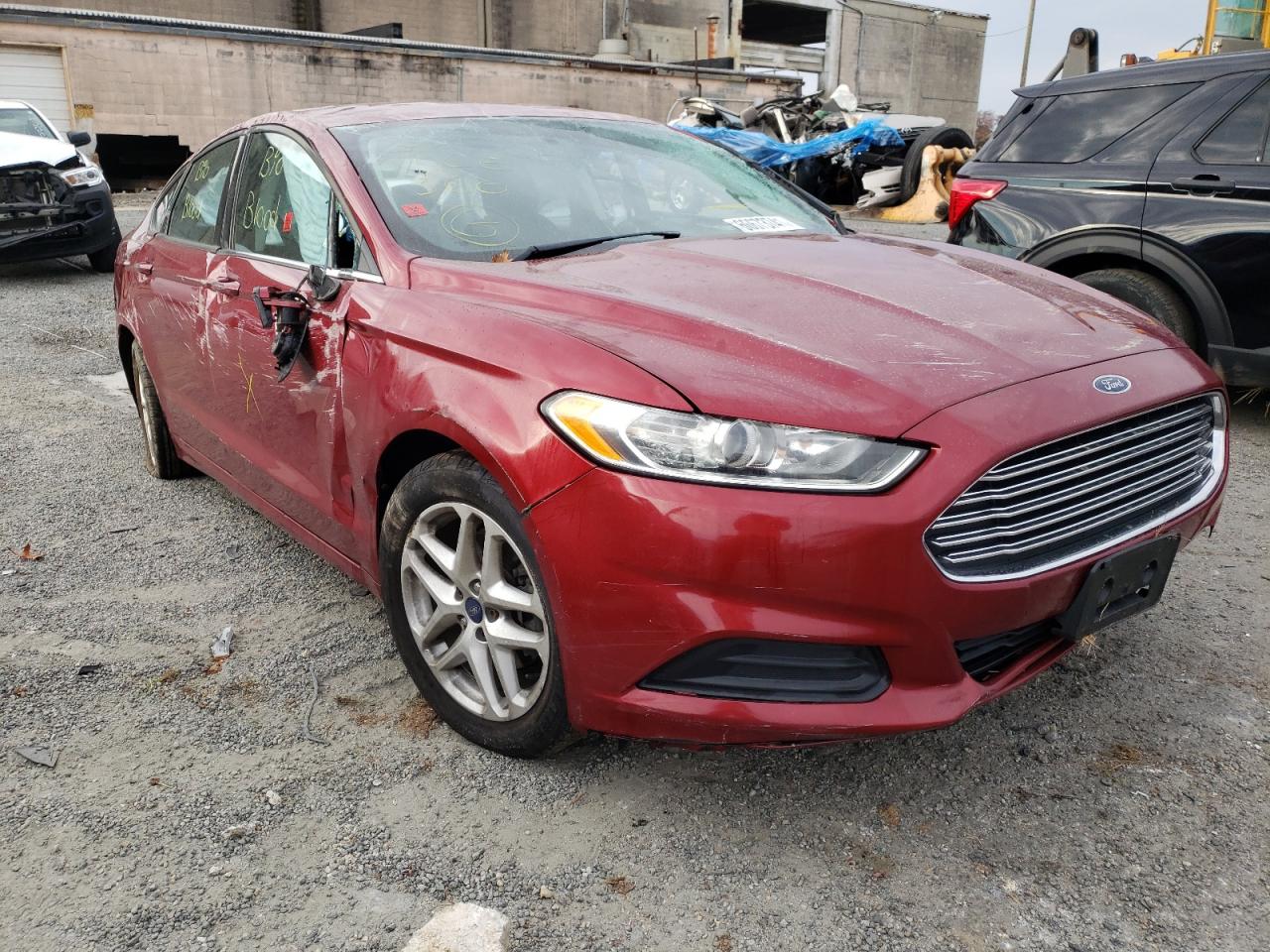 FORD FUSION SE 2013 with VIN 3FA6P0H7XDR283445 - Photo from auction