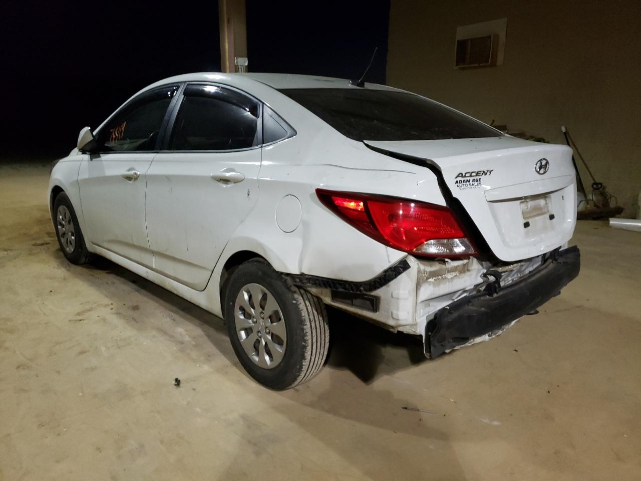 Photo 3 from auction – 2016 HYUNDAI ACCENT SE with VIN KMHCT4AE5GU163733