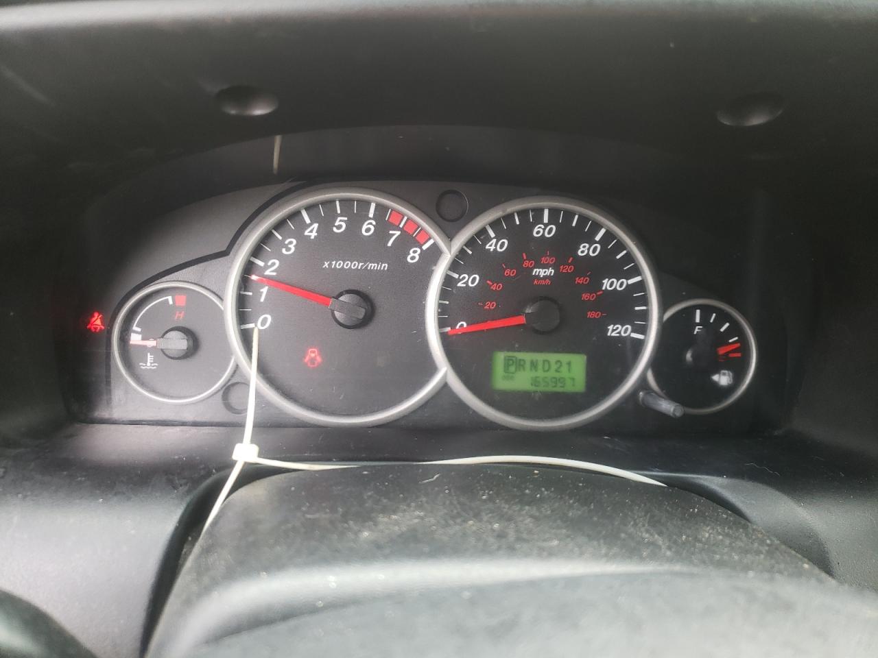 Photo 8 from auction – 2005 MAZDA TRIBUTE S with VIN 4F2CZ96155KM32926