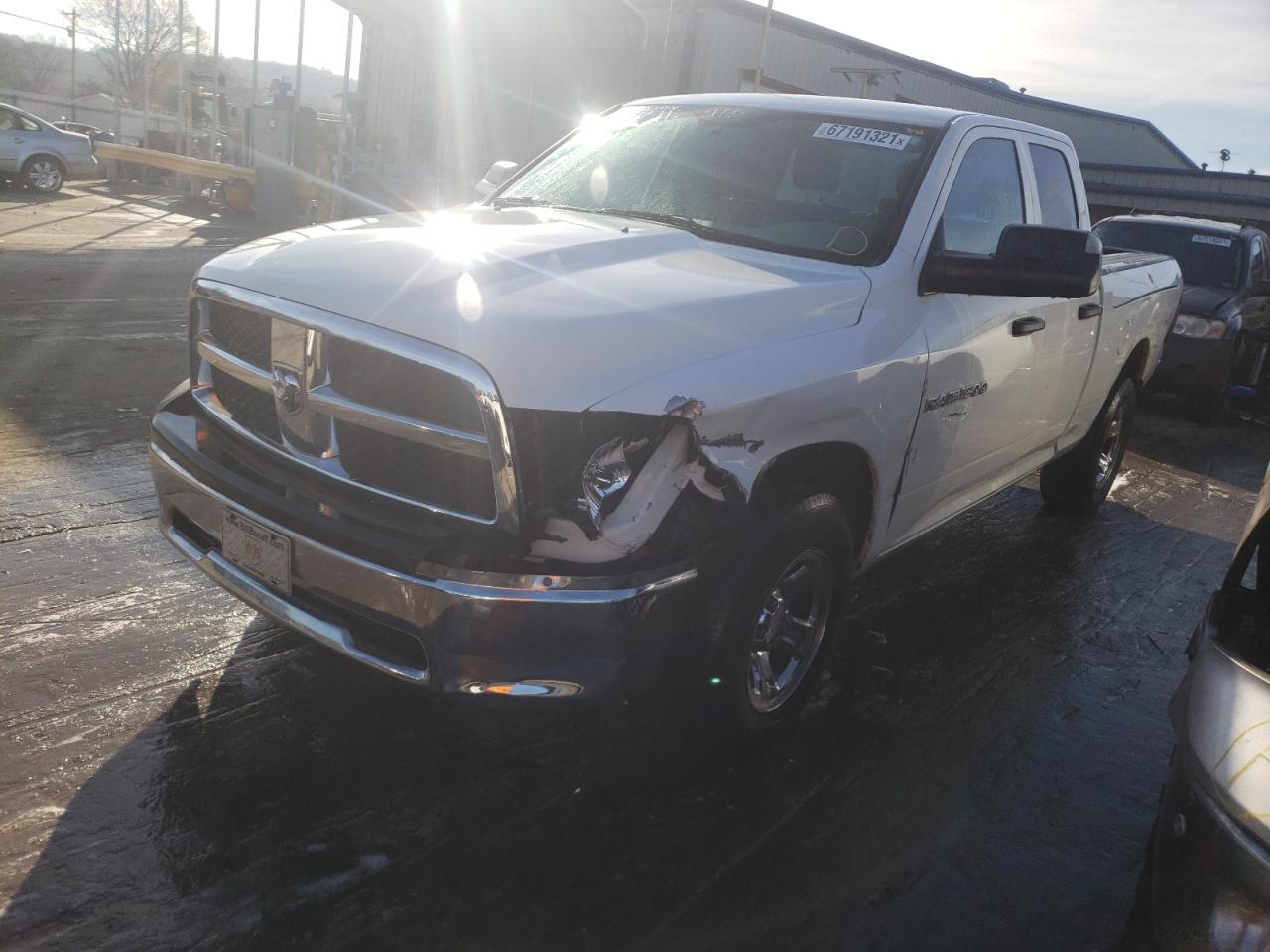 Photo 2 from auction – 2012 DODGE RAM 1500 S with VIN 1C6RD7FP1CS235399